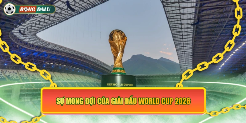 Sự mong đợi của giải đấu World Cup 2026